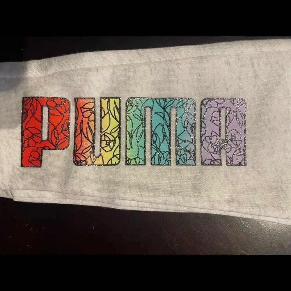 Puma youth fleece joggers 5/6